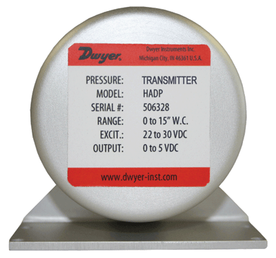 Dwyer High Accuracy Differential Pressure Transmitter, Series HADP